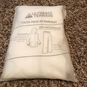 $3 for 2 or more. New youth rain suit